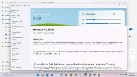 PowerToys 0.99 Arrives With Two New Utilities, Many Improvements
