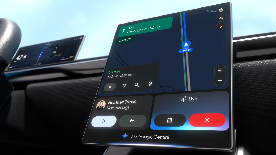 Android Auto Google Gemini