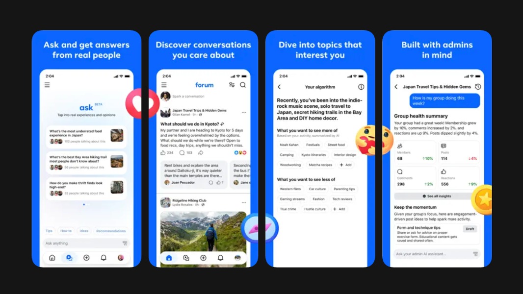 Facebook Forum App