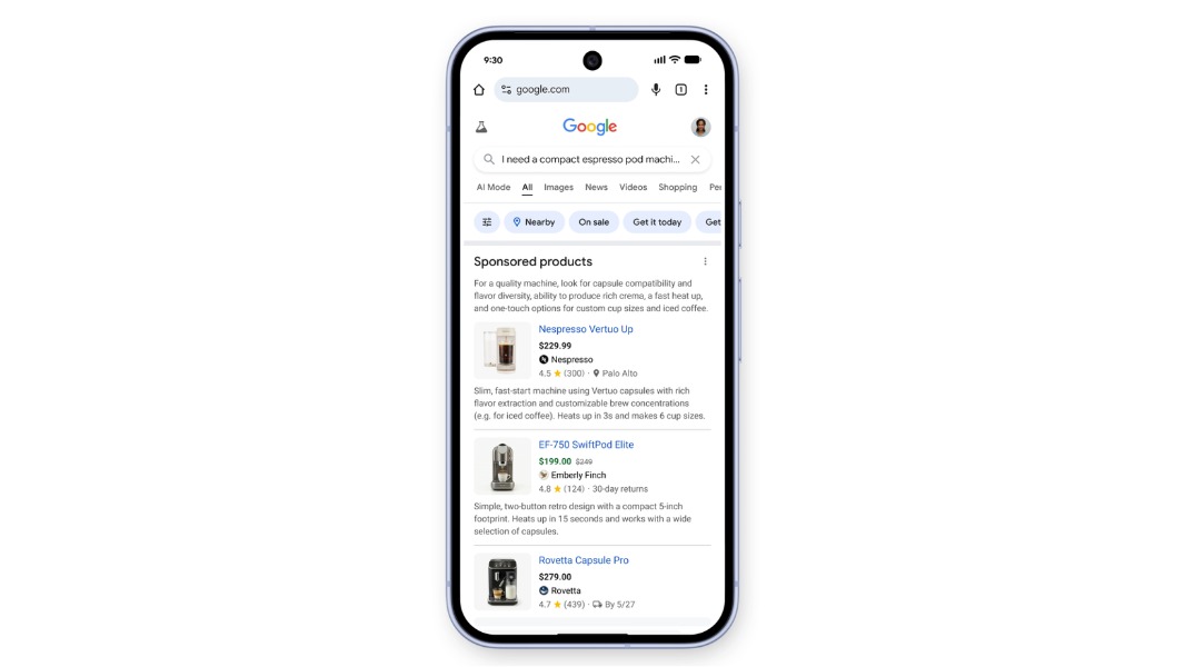 Google Search Gemini-powered ads