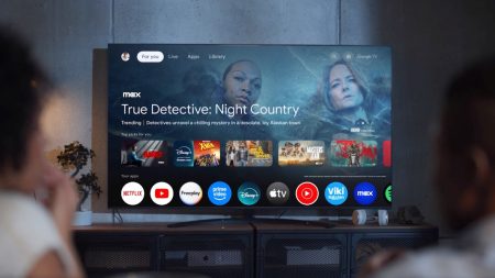 Google TV pointer remote support