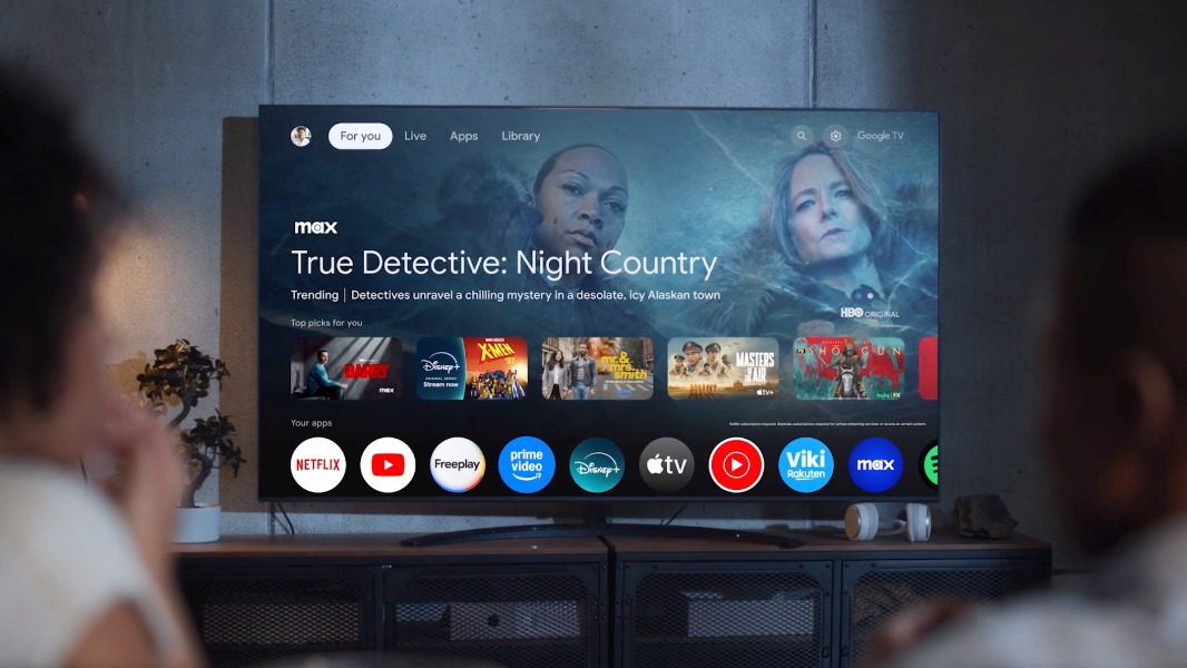 Google TV pointer remote support