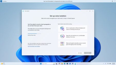 Windows 11 Voice Isolation