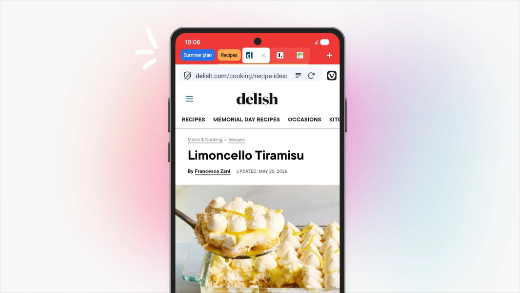 Vivaldi 8.0 is Here for Android, iPhone, and iPad