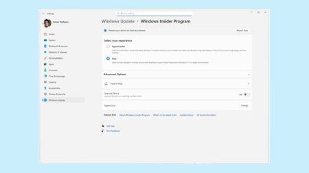 Windows Insider Program Experimental Beta Channels