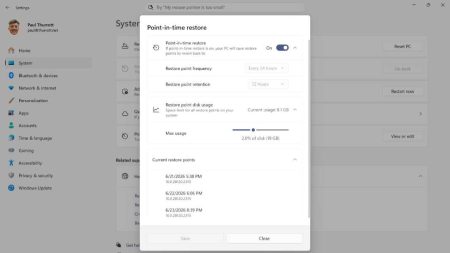Point-in-Time Restore for Windows 11 is Generally Available