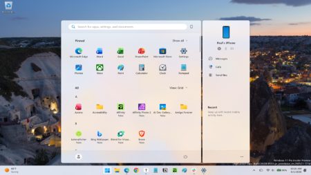 Hands-On: The New Windows 11 Start Menu