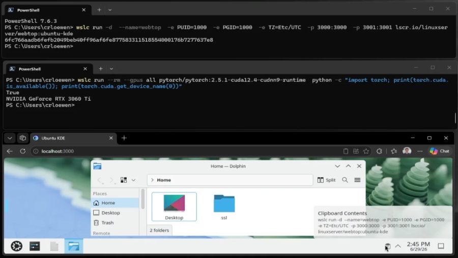 WSL Containers is Now Available in Public Preview