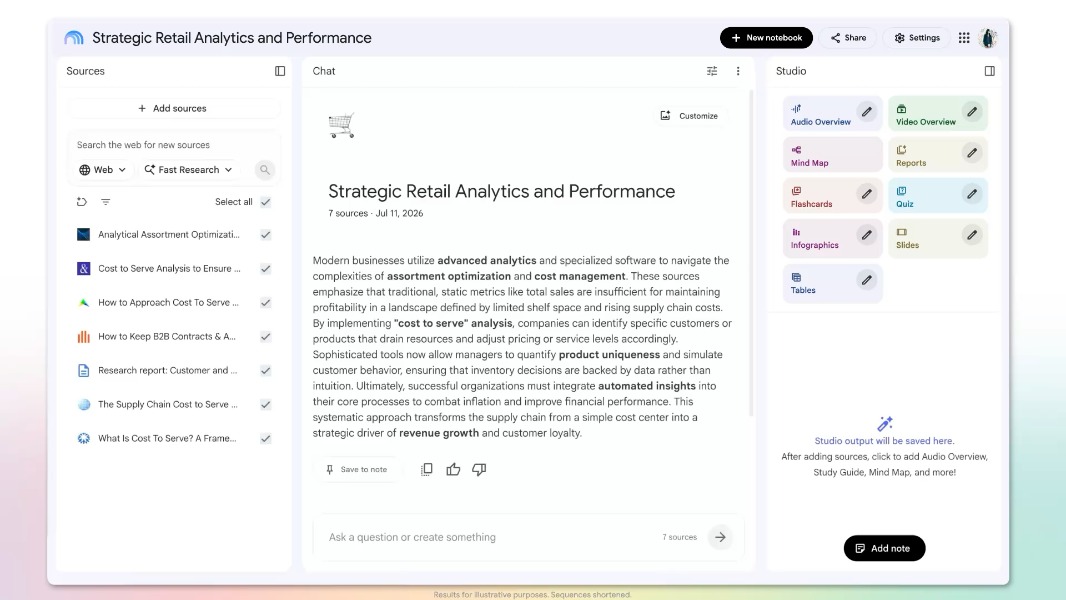 Google Gemini Notebook