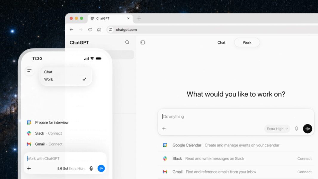 OpenAI Announces ChatGPT Work and GPT-5.6