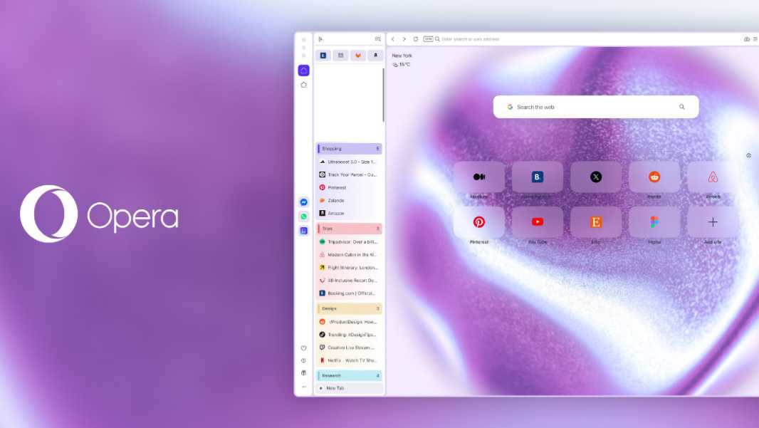 Opera One Gets Vertical Tabs, Upgraded Google Lens Experience