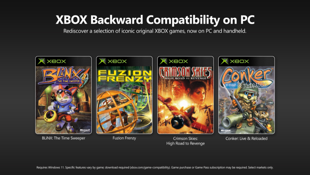 Microsoft Brings XBOX Backward Compatibility to PC