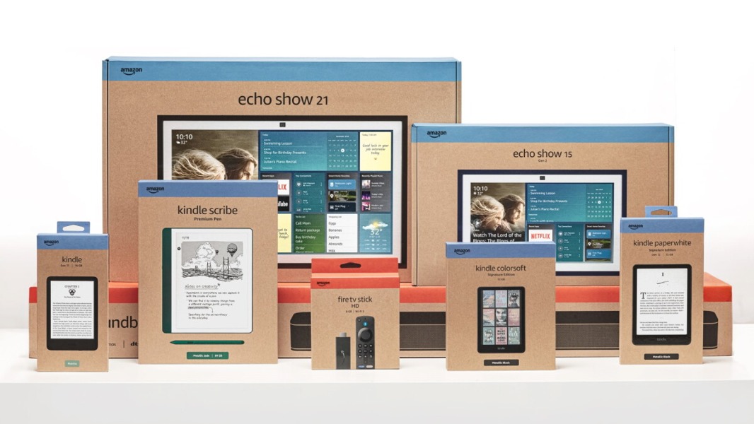 Amazon Echo Kindle Fire TV devices