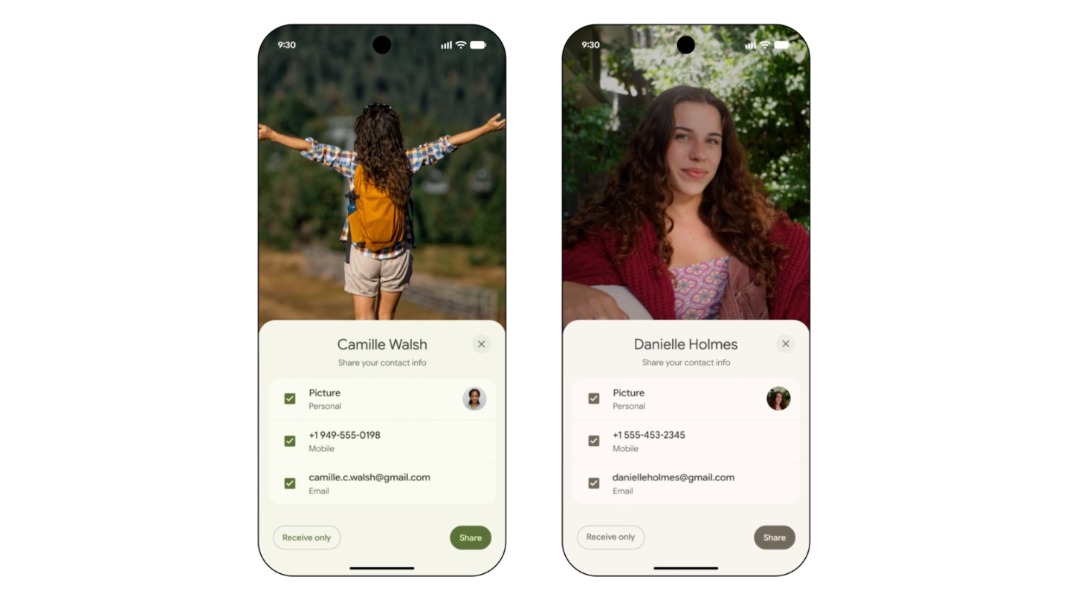 Android Quick Share tap to share