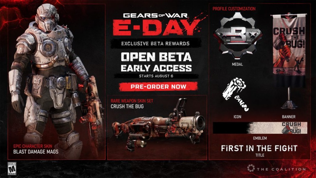 Gears of War E-Day Early Access Beta