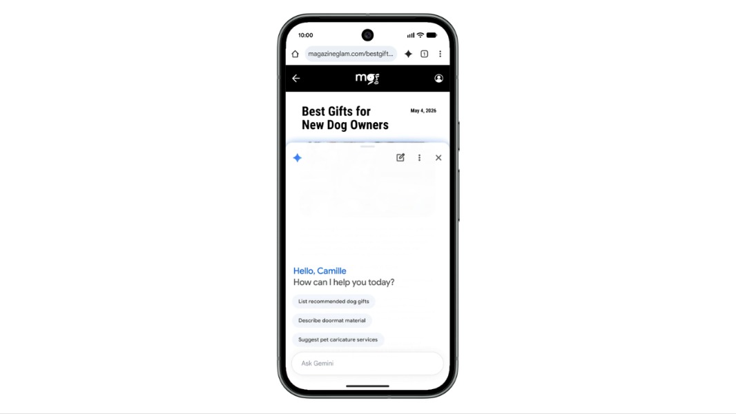 Google Brings Gemini in Chrome to Android