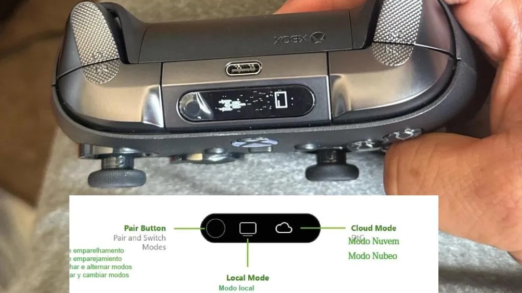 Xbox Elite Series leaked image built-in screen