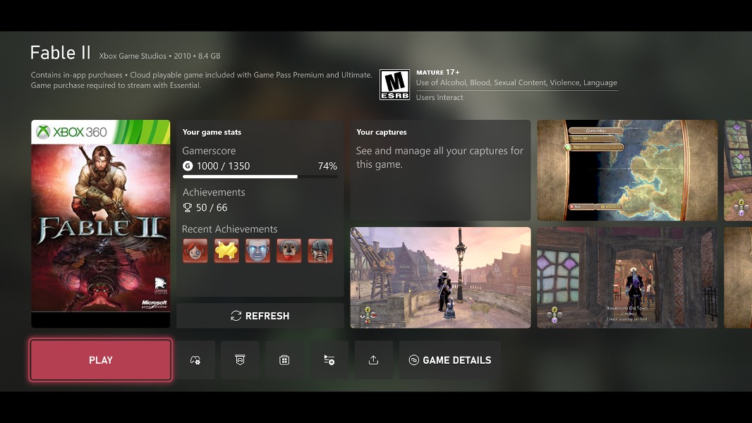 Xbox Game Hubs Xbox 360