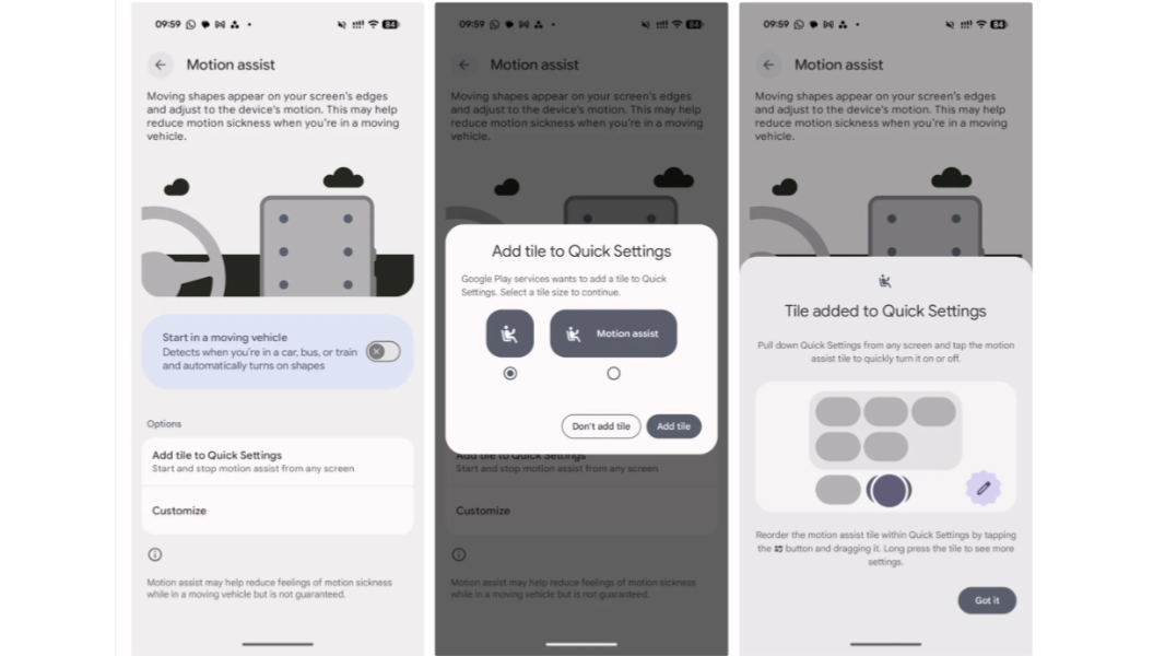 Google is Rolling Out Motion Assist on Android