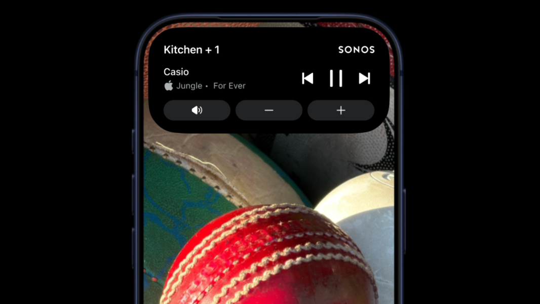 Sonos Adds Live Activities Support on iPhone