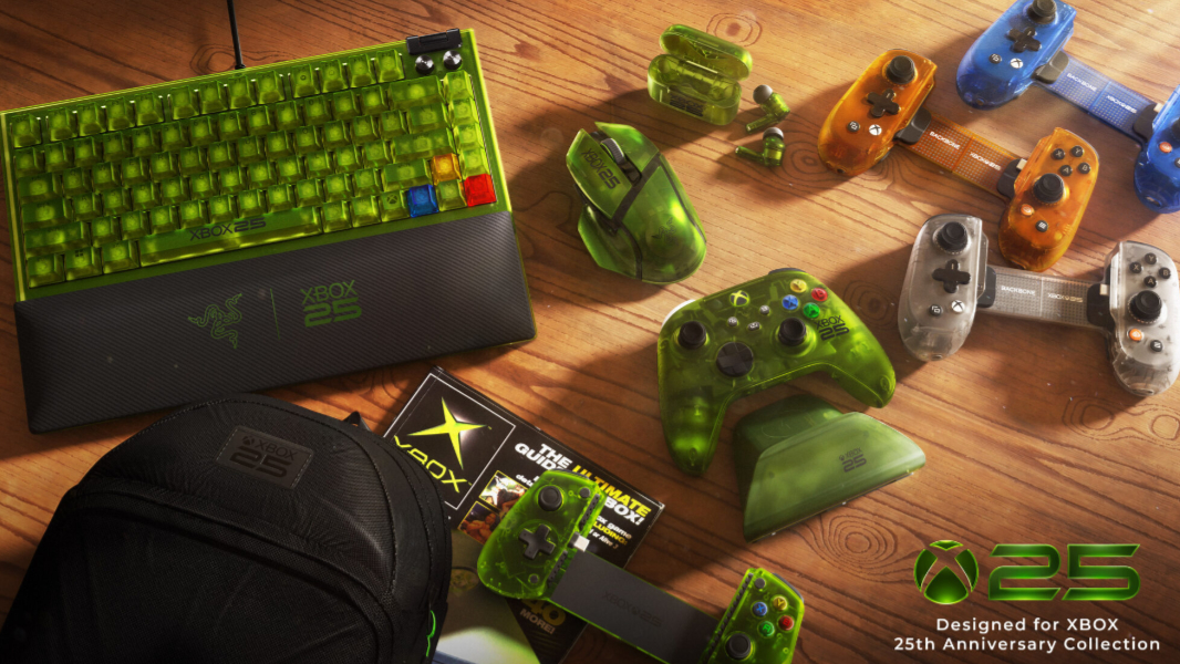 Microsoft Announces Designed for XBOX 25th Anniversary Collection