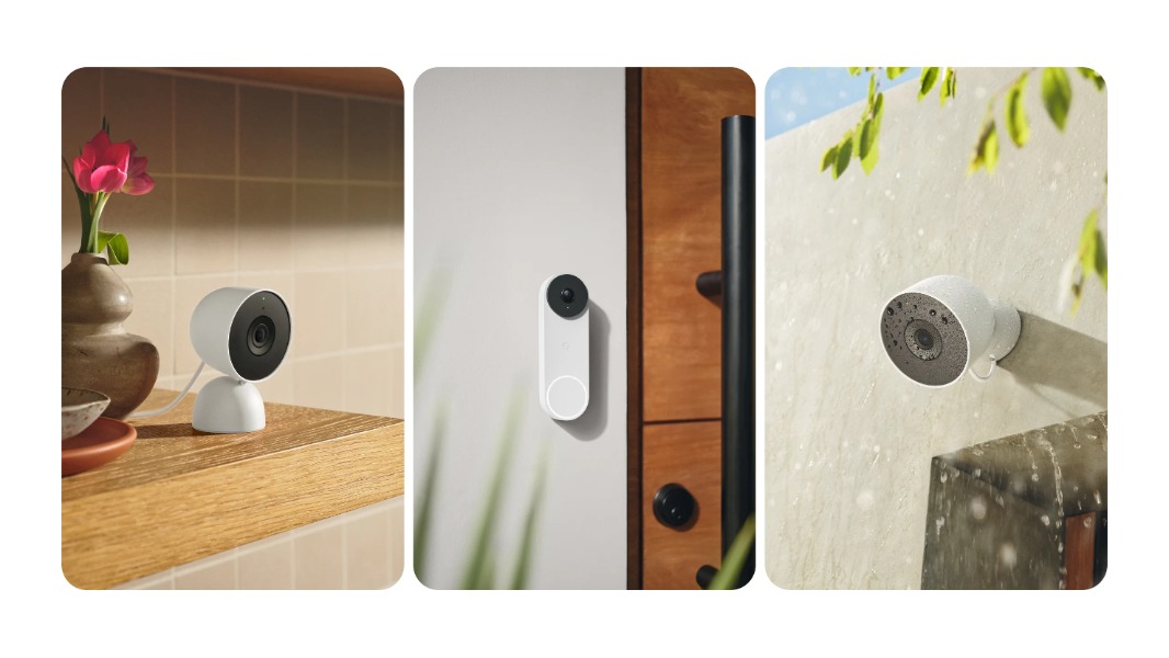 Google Nest smart home products