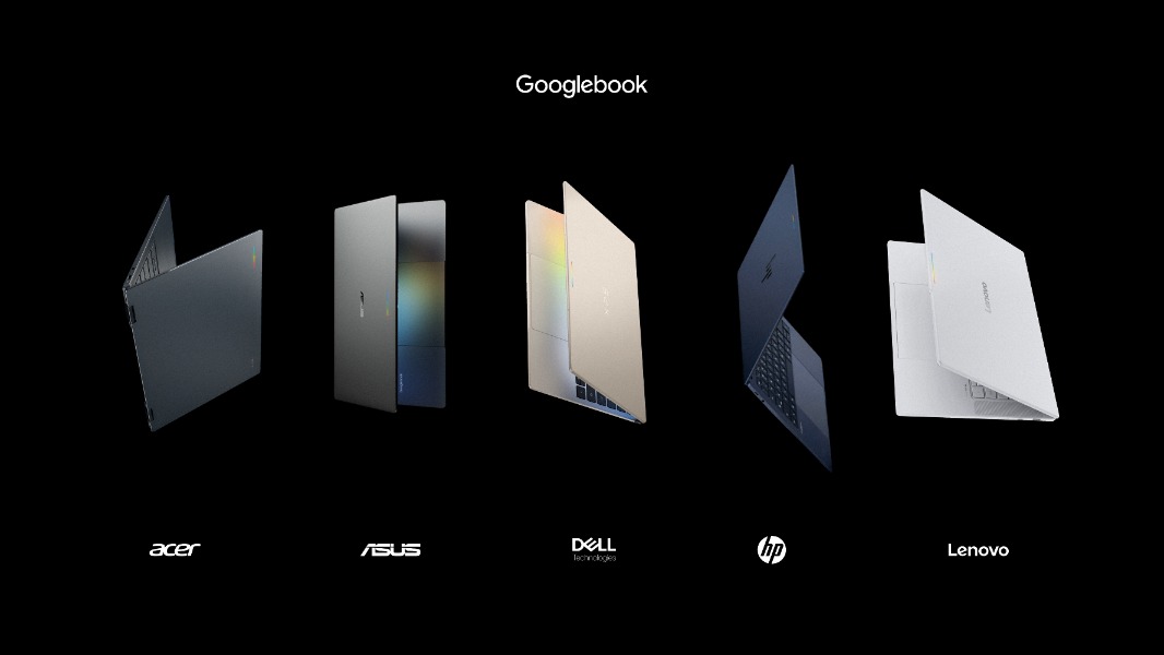 Googlebook Acer Asus Dell HP Lenovo
