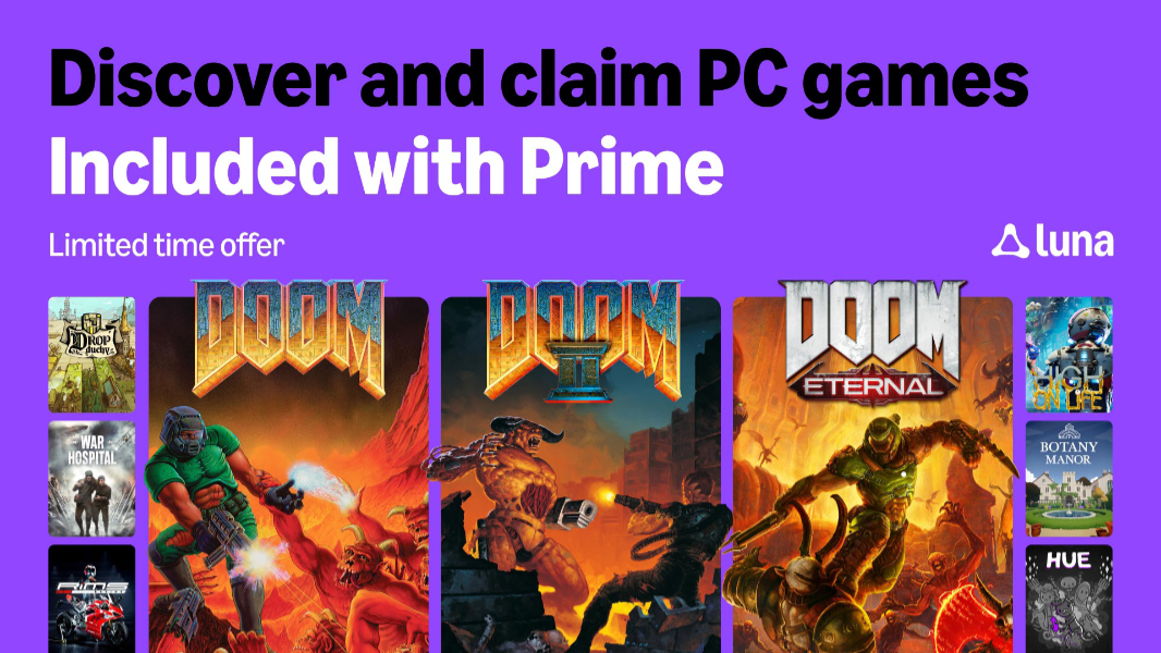 Amazon Prime Gaming and Luna Are Getting Some Nice Updates This Month