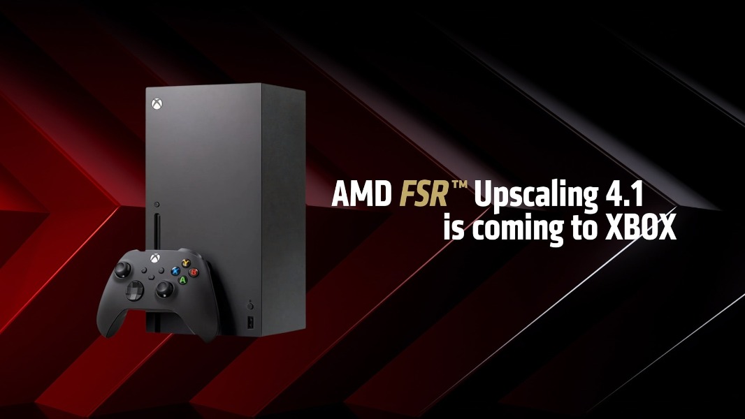 AMD FSR 4.1 Upscaling Xbox consoles