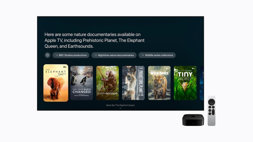 Apple TV 4K Siri AI