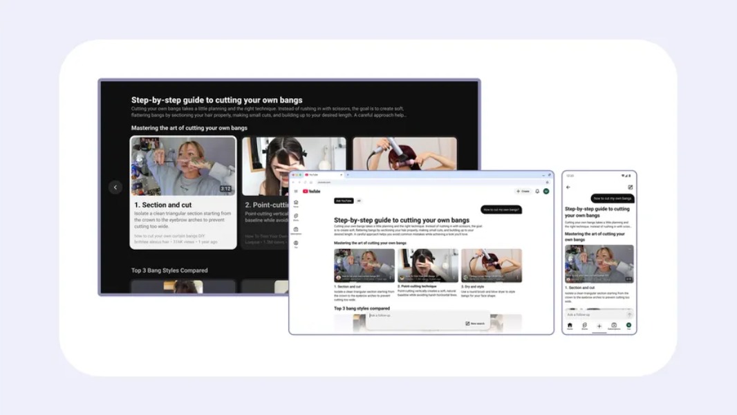 Akcom 'Ask YouTube' Conversational Search Experience is Now Available on Mobile