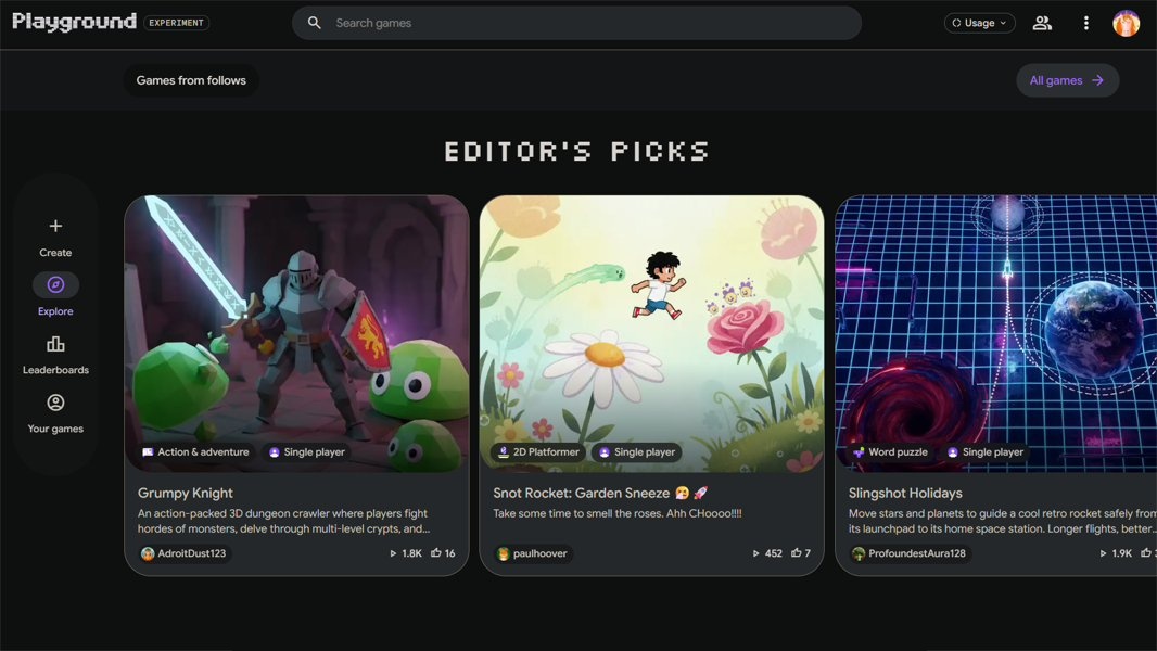 Google Releases a Vibe-Coding Game Making Tool