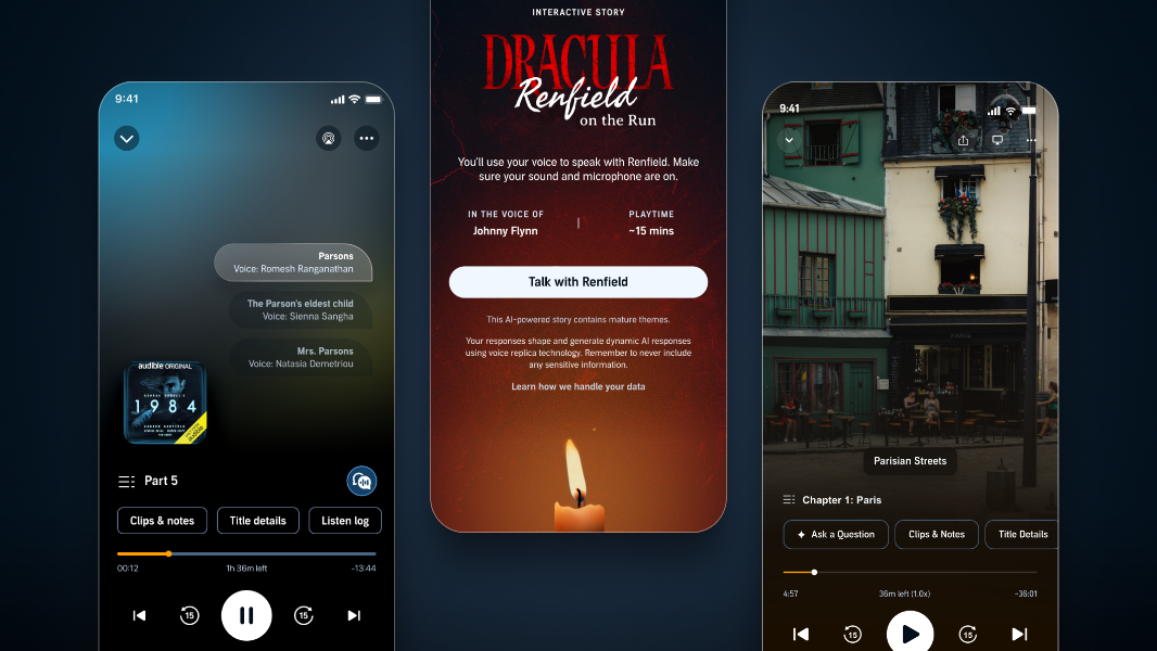 Audible Introduces Three Interactive New Features